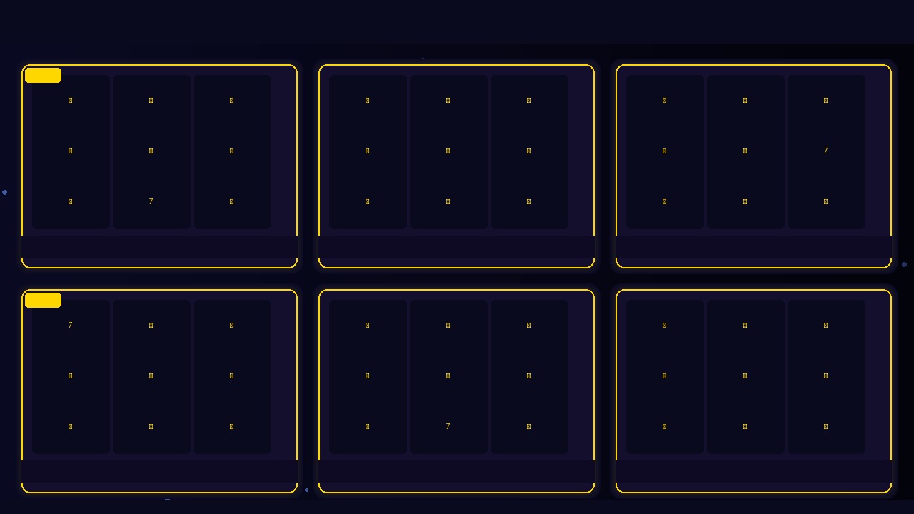 شبكة عرض العاب السلوتس المميزة مع رموز البوكر وال jackpot